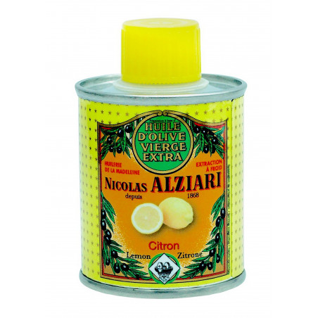 Huile d'olive saveur Citron Nicolas Alziari