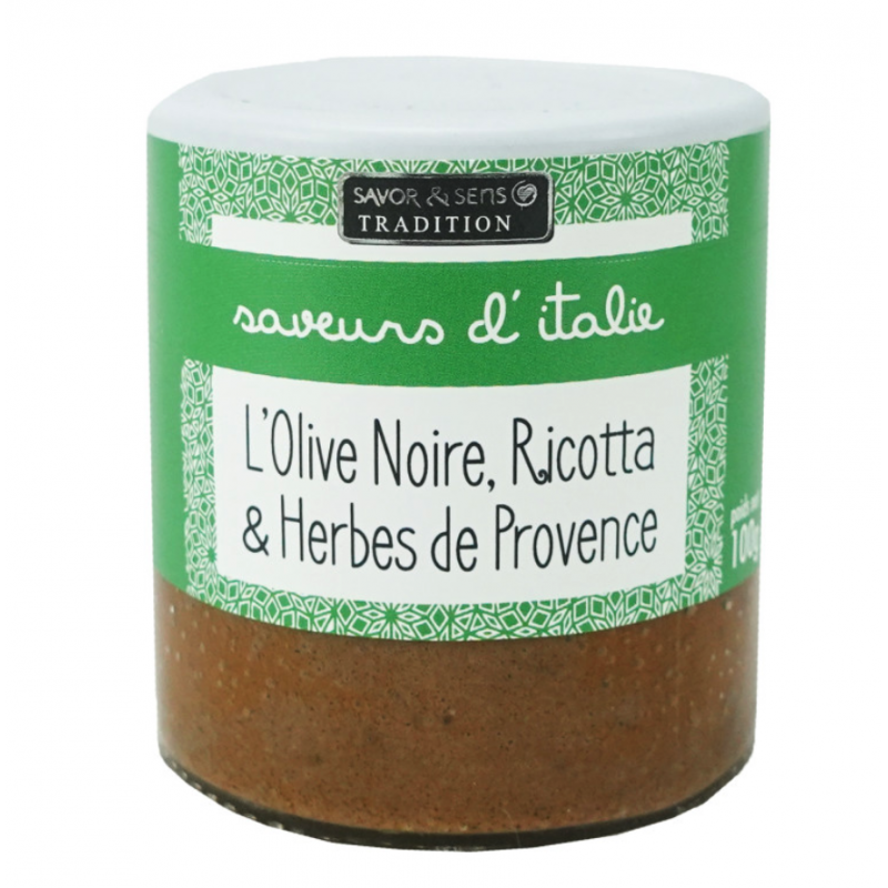 Black Olive, Ricotta & Herbes de Provence