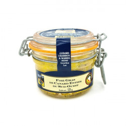 FOIE GRAS DE CANARD ENTIER DU SUD OUEST 125G - BOCAL