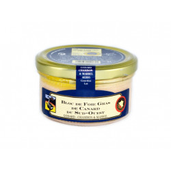 BLOC DE FOIE GRAS DE CANARD DU SUD OUEST 125G - BOCAL