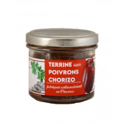 Terrine aux poivrons chorizo