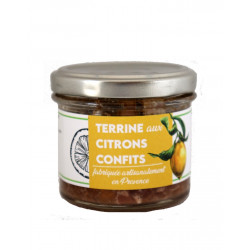 Terrine aux citrons confits